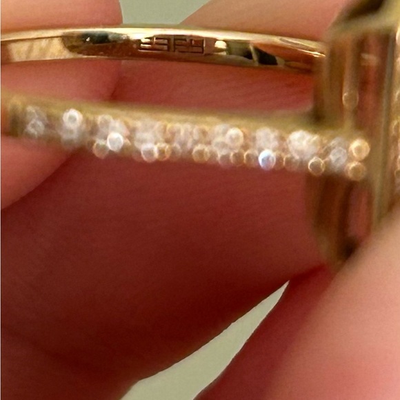 Effy Green Onyx and Diamond Ring - Picture 6 of 6